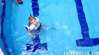 sexy wetlook ashlee rose pool 745 release week 48