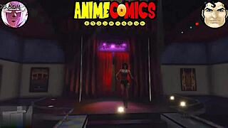 Wonder woman dressed as prostitute for fun