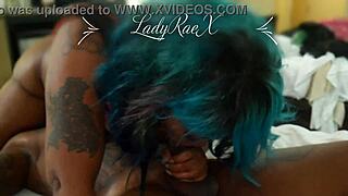 Lady Rae Gives Sloppy Anal Head