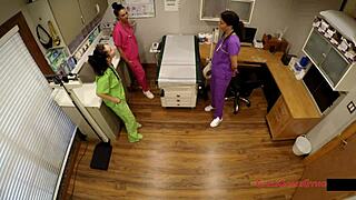 New nurse gains clinical experience with patients