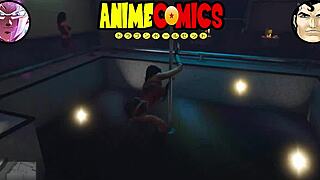 Wonder woman dressed as prostitute for fun