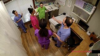New nurse gains clinical experience with patients