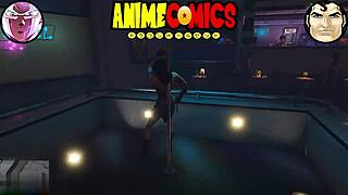 Wonder woman dressed as prostitute for fun