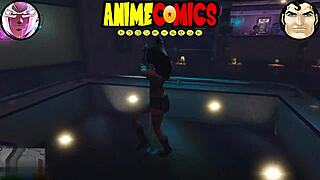 Wonder woman dressed as prostitute for fun