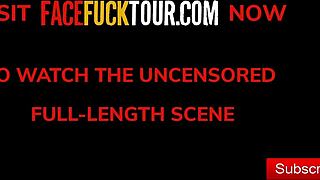 Amateur asian latina bombshell throat fucked