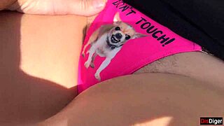 public beach pickup leads to risky flashing and facial