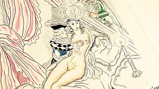Vintage erotic art