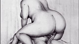 Vintage erotic art