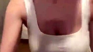 gorgeous milf in short skirt teases on webcam