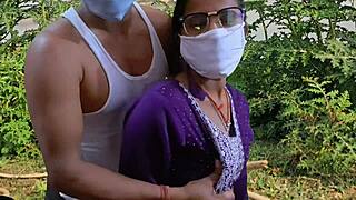 Indian neighbor bhabhi desi style moment