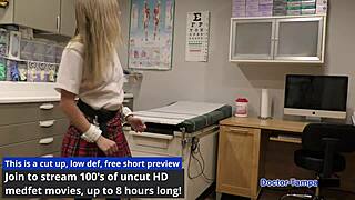 Dr Tampa dominates Ava Siren with latex gloves