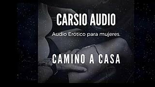 camino a casa audio for woman male voice asmr