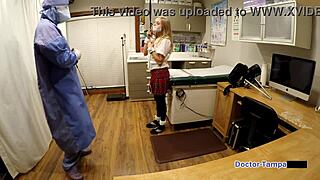 Dr Tampa dominates Ava Siren with latex gloves