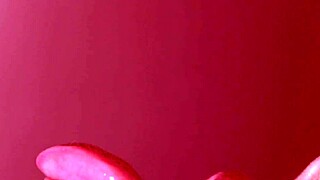 japanese couple shares close up cum in mouth