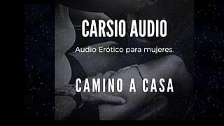 camino a casa audio for woman male voice asmr