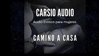 camino a casa audio for woman male voice asmr