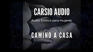 camino a casa audio for woman male voice asmr