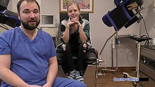 Dr Tampa dominates Ava Siren with latex gloves