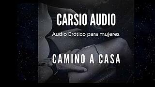 camino a casa audio for woman male voice asmr