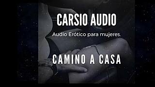 camino a casa audio for woman male voice asmr
