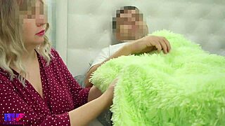 Tired older man cums in curious mouth
