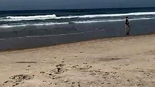 public orgasm leaves her shaking with pleasure