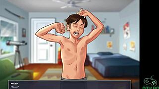 summertime saga ep 89 - tirei a virgindade da eve a emo da escola