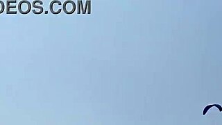 public orgasm leaves her shaking with pleasure