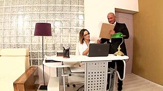 jada stevens is a big ass american secretary ass fucked in europe