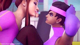 Entrenamiento De Sombra Con Brigitte En Su Gimnasio
