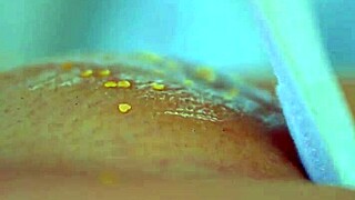 Desi beauty rubs her pink pussy to creamy climax