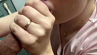Best Blowjob Ends With Cum On Her Face