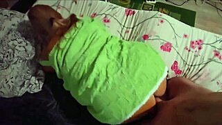 blonde milf strokes cock in pov