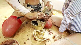 mai bailey and eva may play with food