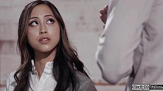 Teacher takes asian s virginity