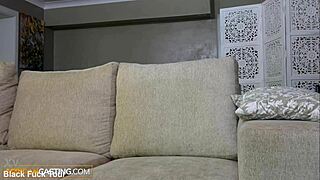 petite cute ebony hottie enjoys hot casting interview