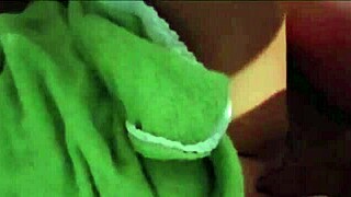 blonde milf strokes cock in pov