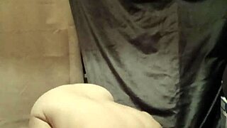French amateur in bondage self session outdoors