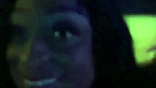 Carmen hayes shows off her boobs in strip club