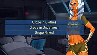 orange trainer shows his moves