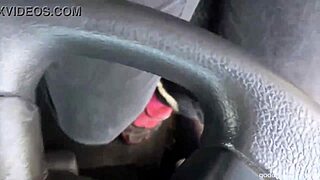 Inked goth milf blows cock before riding it
