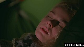 Stunning Blonde Masturbates To Wet Orgasm In Socks