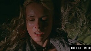 Stunning Blonde Masturbates To Wet Orgasm In Socks