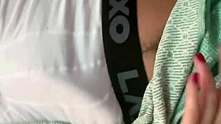 Real Passionate Sex With Busty Cutie Ends With Cum On Her Tight Body Pov