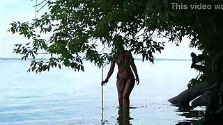 topless fishing adventure outdoors