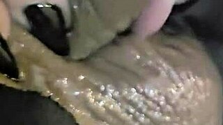 goth gives sensual blowjob and swallows cum