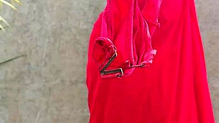Indian saree milf sucks and fucks boss