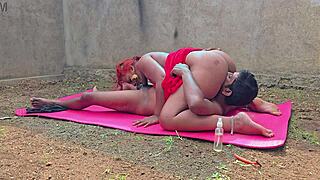 Indian saree milf sucks and fucks boss