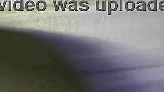 Suggestive mature amateur enjoys solo rear stimulation alone