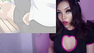 Horny student fucks teacher in school hentai